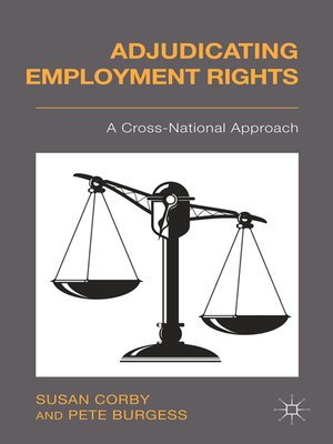 cover image of Adjudicating Employment Rights